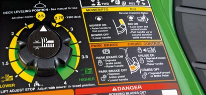 Feature Easily Adjustable Cutting Height